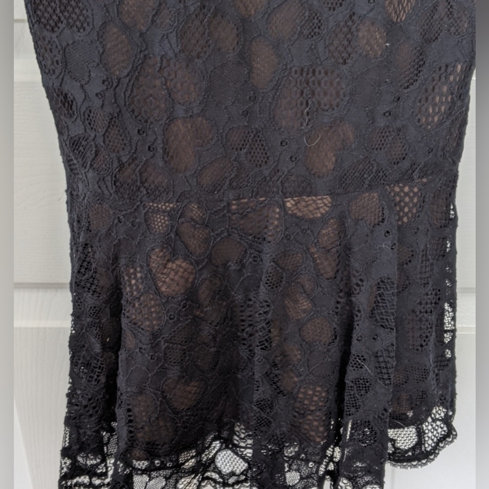 NWT Flor Et. Al Arosa Dress Anthropologie x BHLDN Lace Midi Sheath MSRP $595 - Picture 9 of 16